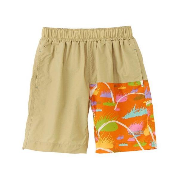 正規品／speedo SLB42354 KUSAMURASHORTS（オレンジ） サイズ：100 s...