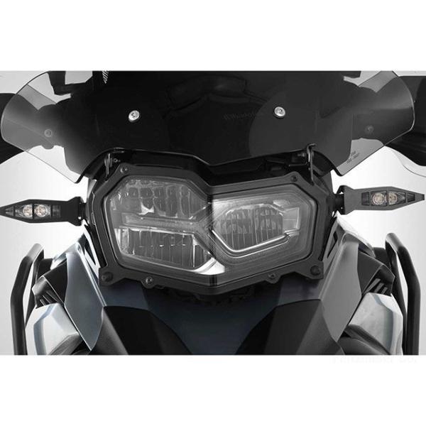 正規品／ワンダーリッヒ F750GS F850GS 可倒式ヘッドライトプロテクター（クリア） Wun...