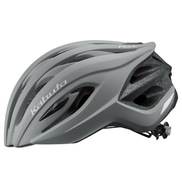 オージーケーカブト（自転車） ヘルメット RECT（レクト） M/L（マットグレー） OGK KAB...
