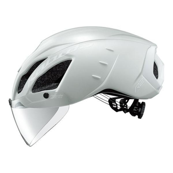 正規品／オージーケーカブト（自転車） ヘルメット AERO-R2（オールホワイト） サイズ：S／M（...