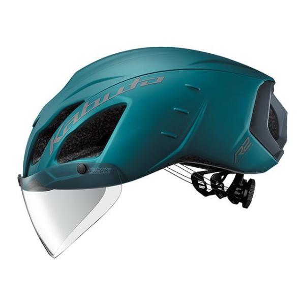 オージーケーカブト（自転車） ヘルメット AERO-R2（マットアクア） サイズ XS／S（54-5...
