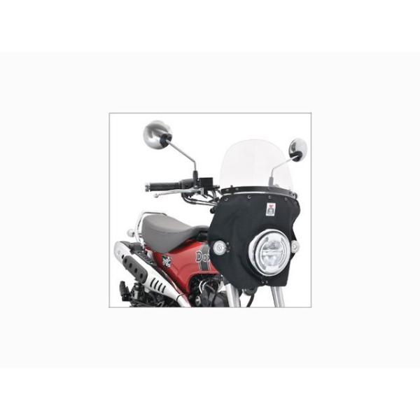 旭風防 ダックス125 モンキー125 風防 DAX125（コーデュラ1000ブラック） AF