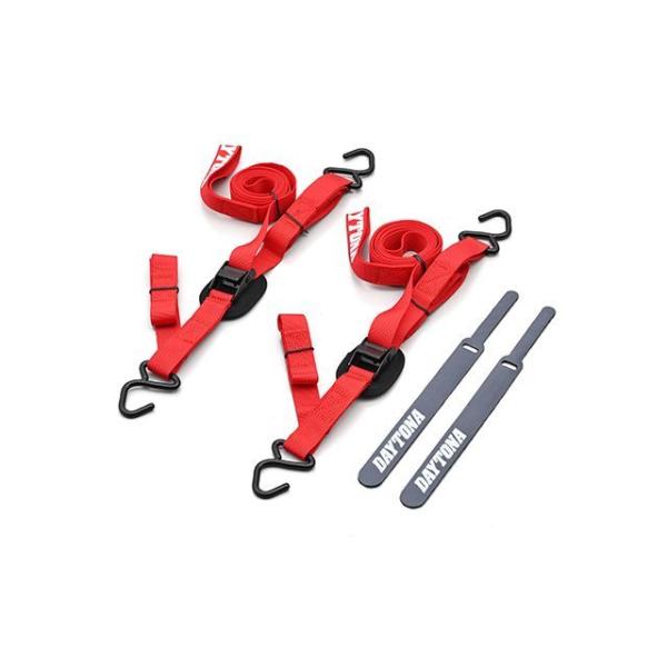 デイトナ 汎用 ラッシングベルト（レッド） DAYTONA