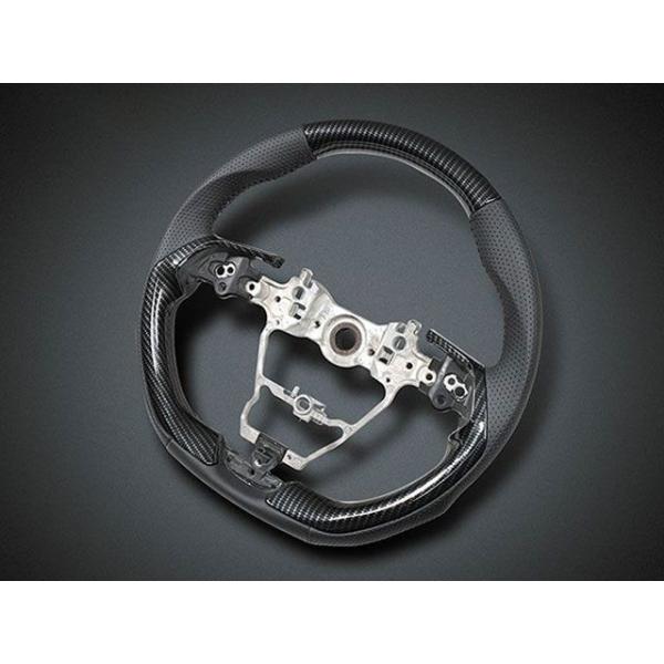 LANBO オリジナルステアリング タイプ2 ハリアー MXUA/AXUH80・85（カーボン調） ...