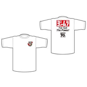 正規品／ヨシムラ ヨシムラ 70th anniversary Tシャツ （白） サイズ：XL YOSHIMURA バイクの商品画像