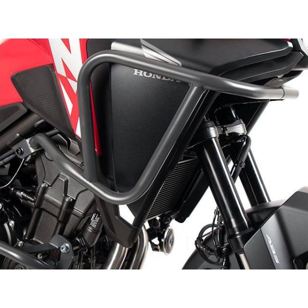 ヘプコ＆ベッカー NX400 NX500 タンクガード（ダークグレー） HEPCO＆BECKER