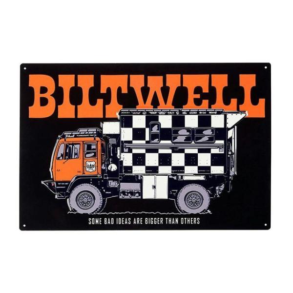 ビルトウェル ショップメタルサイン LMTV Biltwell