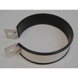 アウテックス 汎用 φ100用 サイレンサーバンド＋耐熱ラバーシートセット 仕様 チタン OUTEX