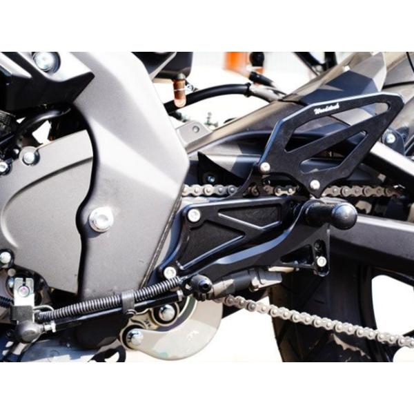 ウッドストック YZF-R125 YZF-R15 バックステップキット【純正オートシフター装着車用】...