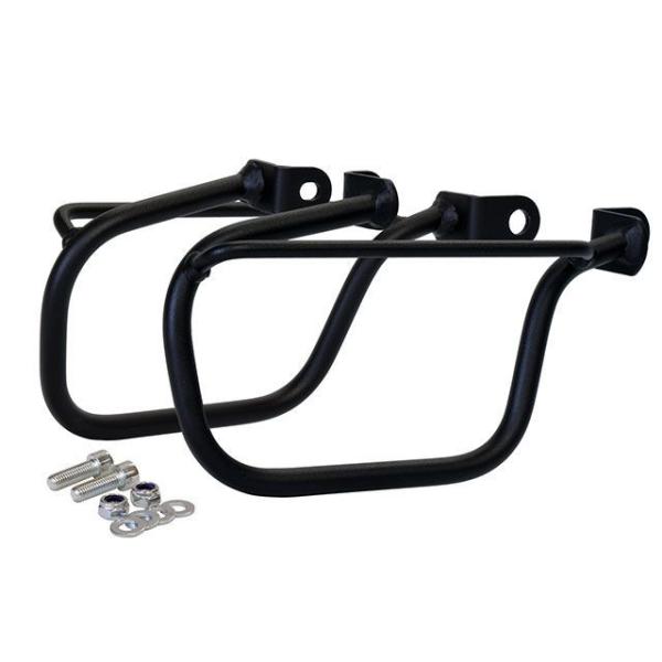 ロングライド W800 CLICIK-ONサドルバッグ用ブラケット 左右セット（サテンブラック/つや...