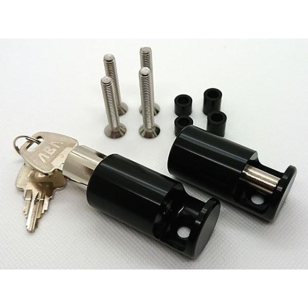 Fixe design 汎用 ヘルメット ロック M1 2個入（ブラック） Fixe design