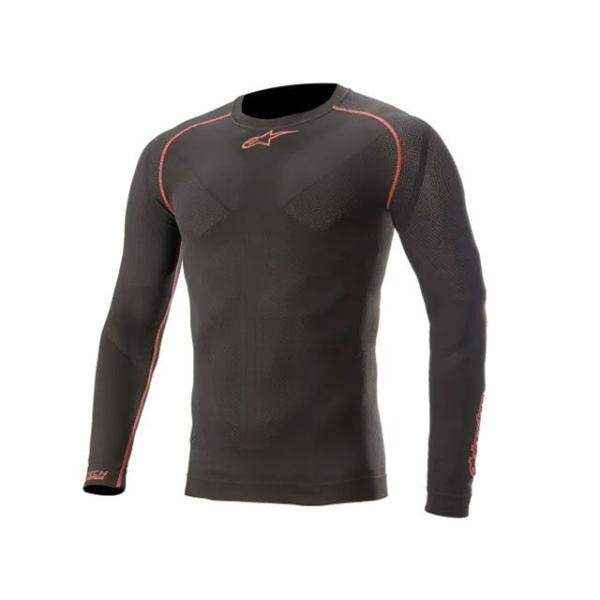 アルパインスターズ ライドテックブイツートップロングスリーブサマー（ブラック/レッド） サイズ XS...