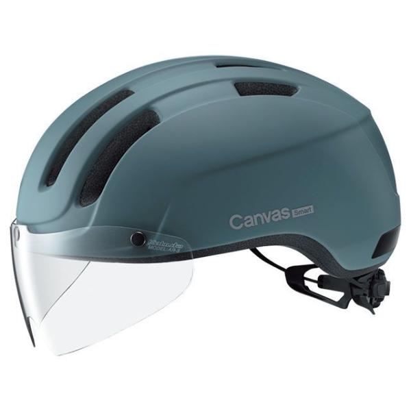 オージーケーカブト（自転車） ヘルメット CANVAS-SMART（マットティール） OGK KAB...