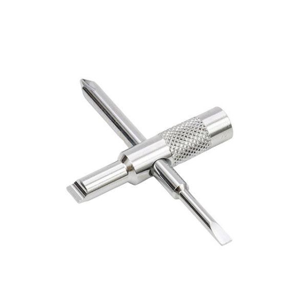 プロト ジェットドライバー ＋/-（大）/-（小）/6mm六角 汎用/キャブレター用（シルバー） P...