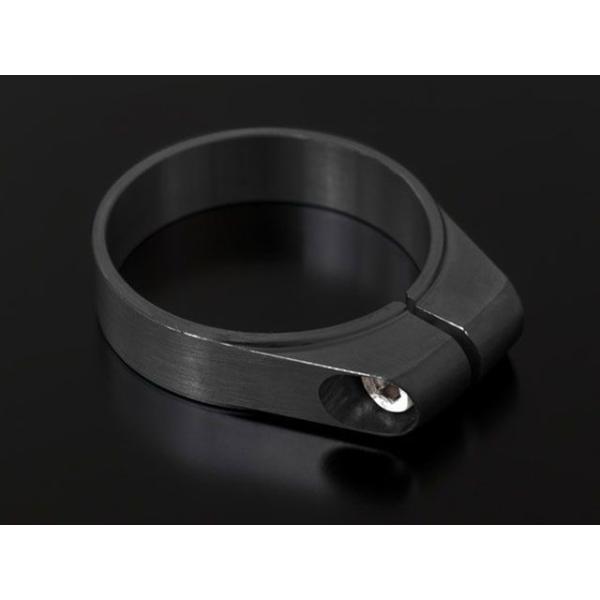 DRAFT ビレットインシュレーターバンド STDインシュレーター用（ブラックアルマイト） DRAF...