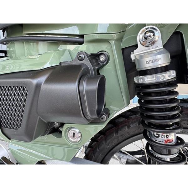 Gクラフト CT125 CT125 エアベントカバー（マットブラック） Gcraft