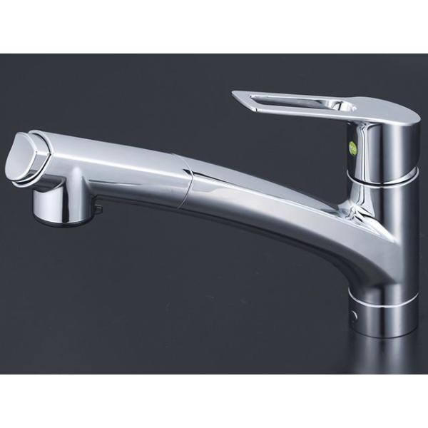 ケーブイケー KM5021JTEC 流台シャワー付混合栓 e 上 KVK