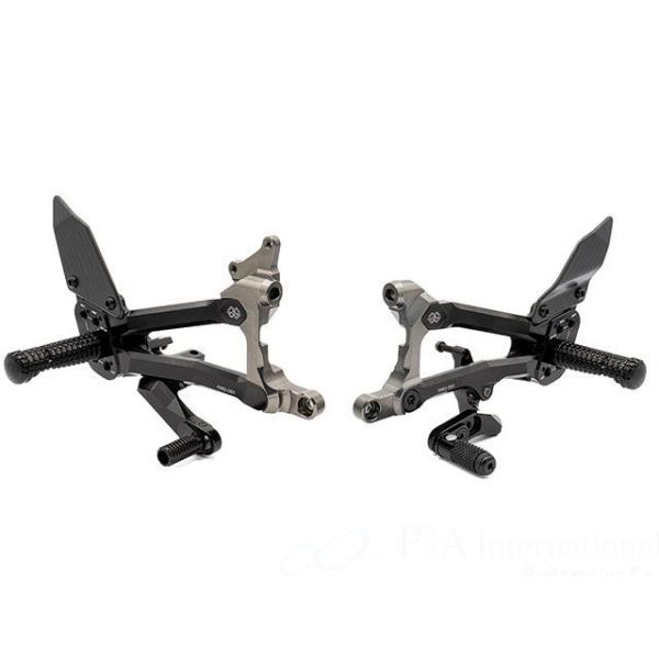 ギルズツーリング アジャスタプルバックステップ FXR2（ブラック） GILLES TOOLING