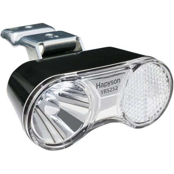 Hapyson YRS252-K-JA ハブダイナモ用カゴ下ライト（ブラック） Hapyson