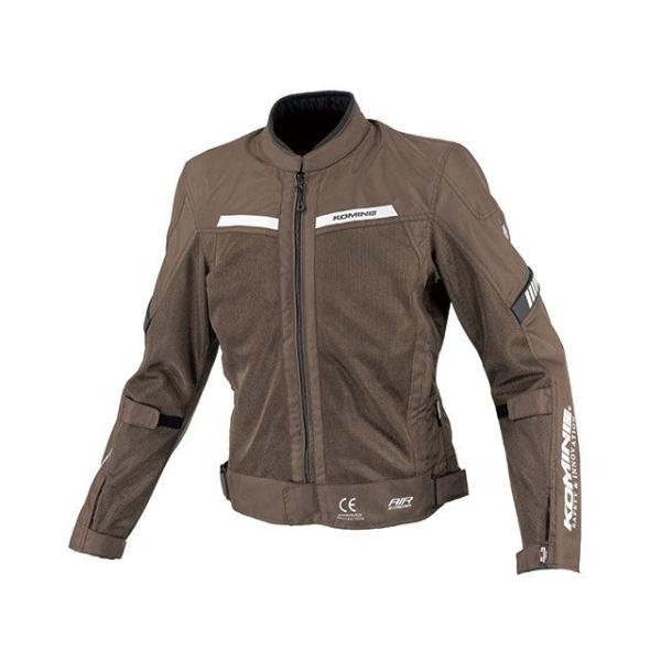 コミネ 2025春夏モデル JK-177 エニグマライト ハーフメッシュジャケット（ブラウン） サイ...