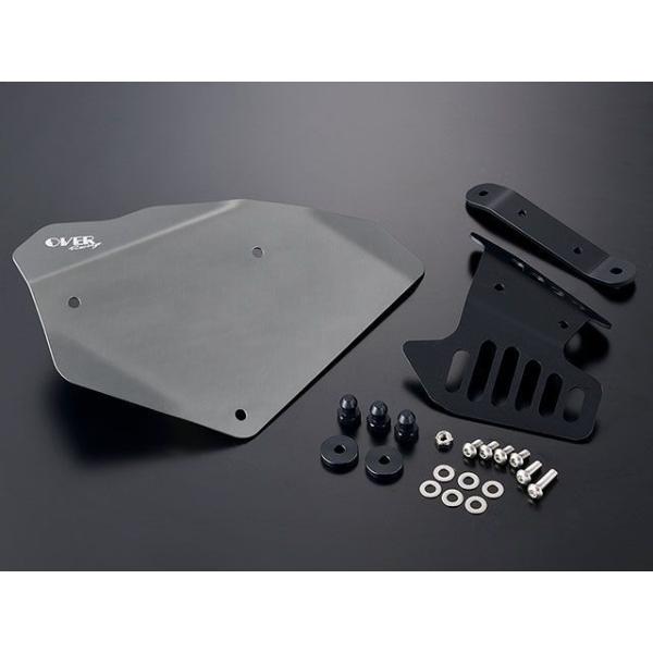 オーバーレーシング Monkey125 サイドカバー Type2 L（ガンメタ） OVER RACI...