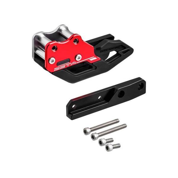 ジータ CRF125F チェーンガイド（レッド） ZETA バイク