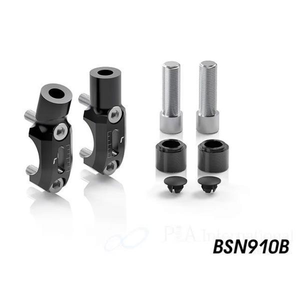 リゾマ ステルスネイキッドミラー アダプター（ブラック） RIZOMA