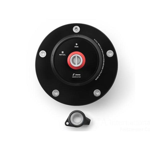 リゾマ ガソリンタンクキャップ（ブラック） RIZOMA