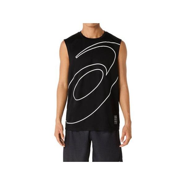 アシックス 2031E997 ドライノースリーブシャツ（PERFORMANCE BLACK） サイズ...