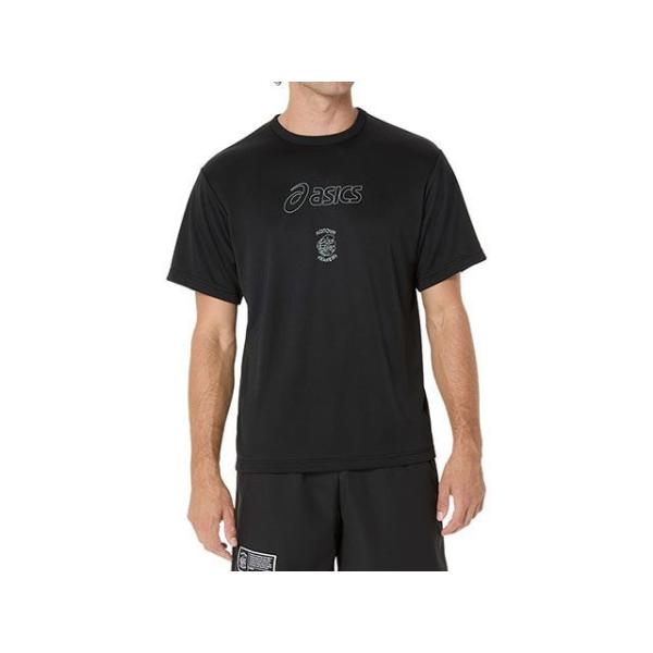 アシックス 2063A411 ショートスリーブ（パフォーマンスブラック） サイズ 2XL ASICS