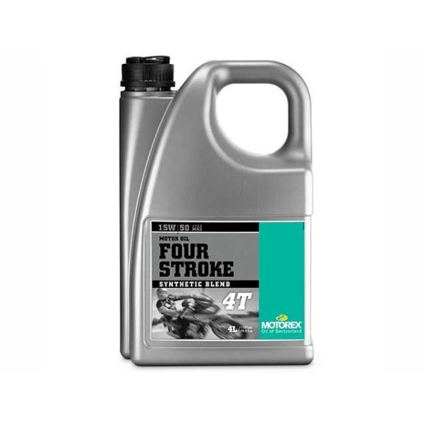 モトレックス バイク用 エンジンオイル 4サイクル 15W-50 部分合成油 FOUR STROKE...