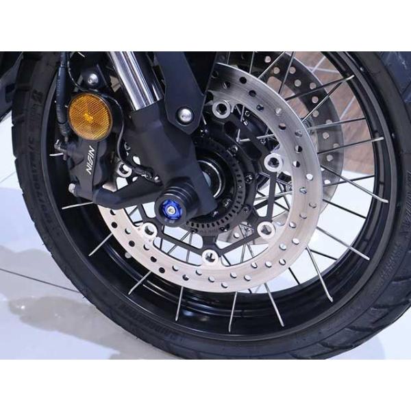 SPEEDRA フロントアクスルスライダー カラー ブルー SPEEDRA