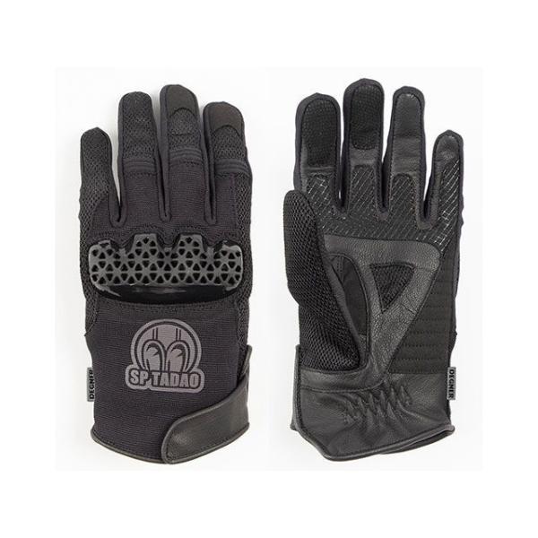 デグナー 2025春夏モデル SPG-9 SP忠男テキスタイルメッシュグローブ（ブラック） サイズ ...
