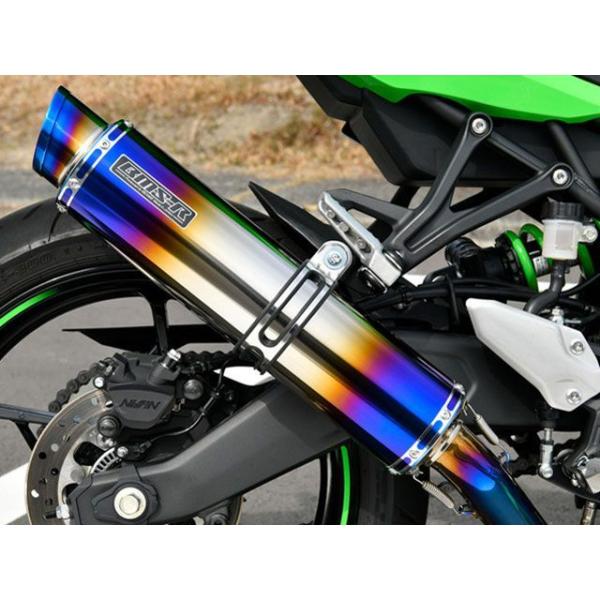 BMS ZX-4RR/ZX-4R SE チタンフルエキ R-EVO2 ヒートチタンサイレンサー 政府...