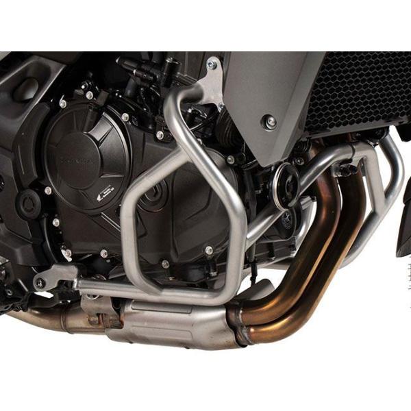 ヘプコ＆ベッカー XL750 TRANSALP エンジンガード（シルバー） HEPCO＆BECKER