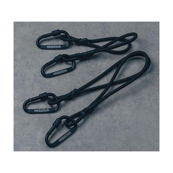 ミグラトレイル バンジーコード 2pcs（ブラック）150 MIGRATRAIL