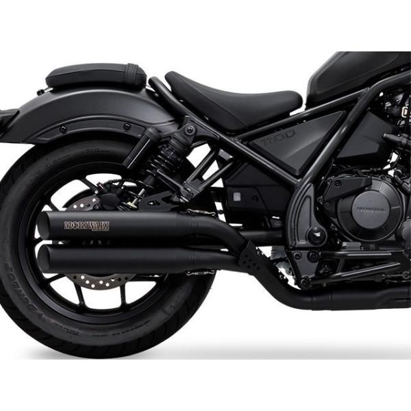 モリワキ Full Exhaust CROSS TWIN（ブラック） MORIWAKI