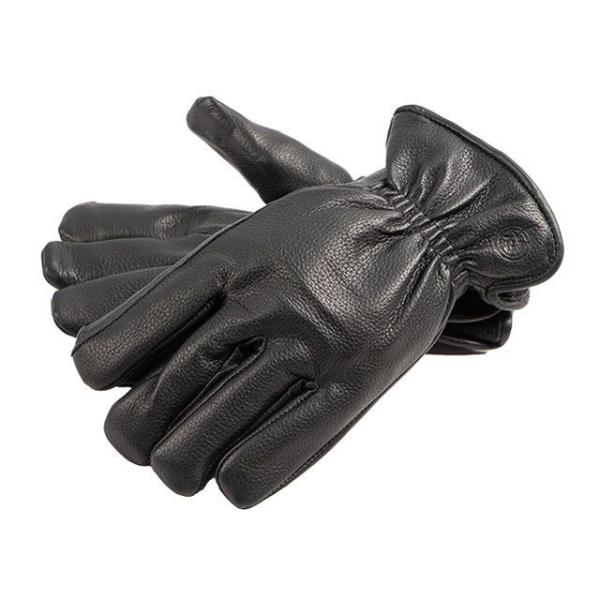 デグナー 2025-2026秋冬モデル WG-57 ウィンターレザーグローブ（ブラック） サイズ M...
