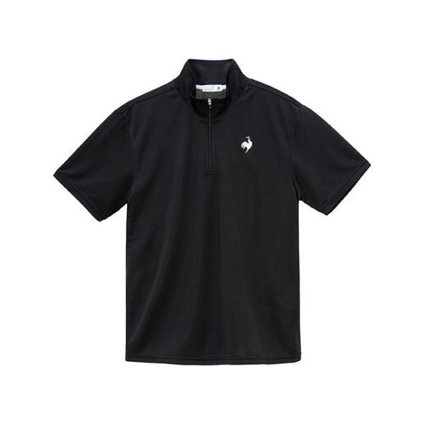 ルコック エコペットハーフジップシャツ（ブラック） サイズ XO le coq sportif