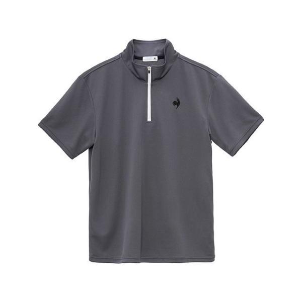 ルコック エコペットハーフジップシャツ（グレー） サイズ XO le coq sportif