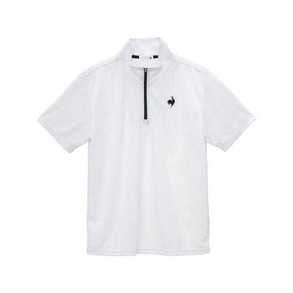 ルコック エコペットハーフジップシャツ（ホワイト） サイズ XO le coq sportif