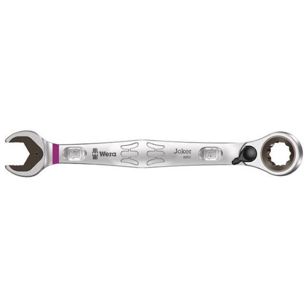 ヴェラ 020069 コンビネーションラチェットレンチ JOKER スパナ部内側口幅14mm 全長1...
