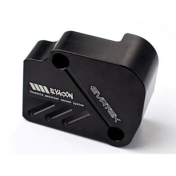 エヴァテック CNCスロットルポジションセンサーカバー CT125等（ブラック） EVATEK