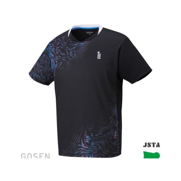 ゴーセン T2542 ゲームシャツ（ブラック） サイズ S GOSEN