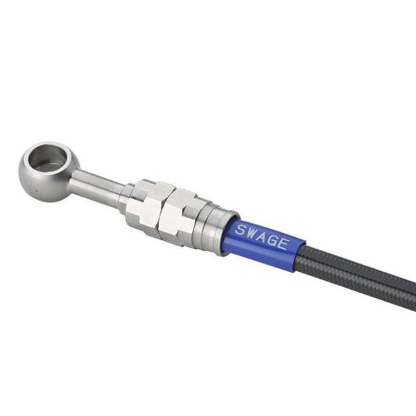 スウェッジラインプロ CB400SF Revo フロントホースキット バイピース（ステンレス） ホー...