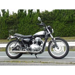 w400 w650 ピーナッツタンク　チョッパー　ハーレー ロングピーナッツアルミタンク BIGCEDAR（ビッグシーダー） W400