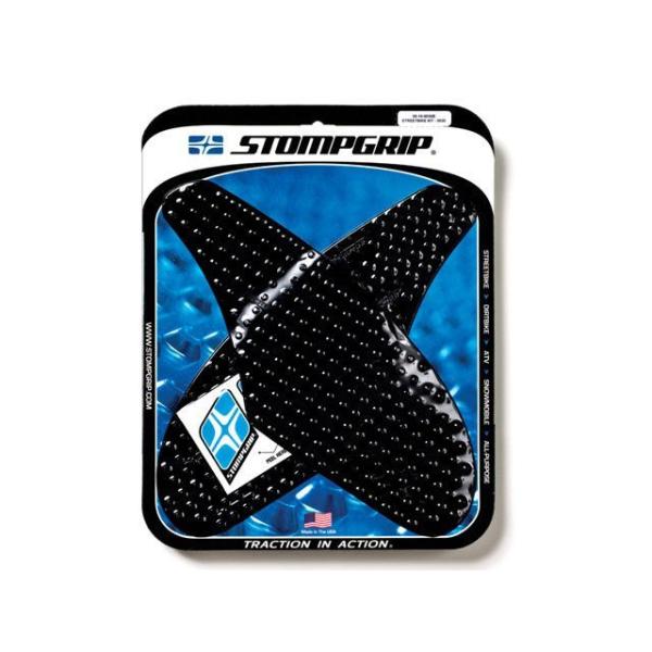 ストンプグリップ ZX10R トラクションパッド タンクキット カラー ブラック STOMP GRI...