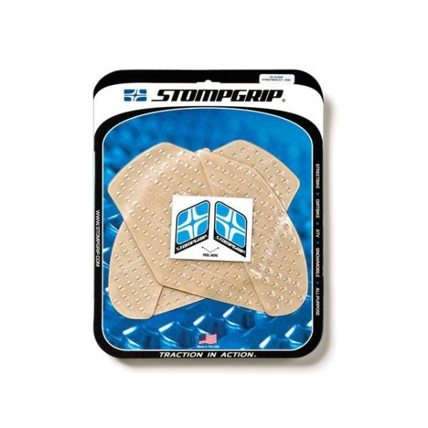 ストンプグリップ ZX10R トラクションパッド タンクキット カラー クリア STOMP GRIP