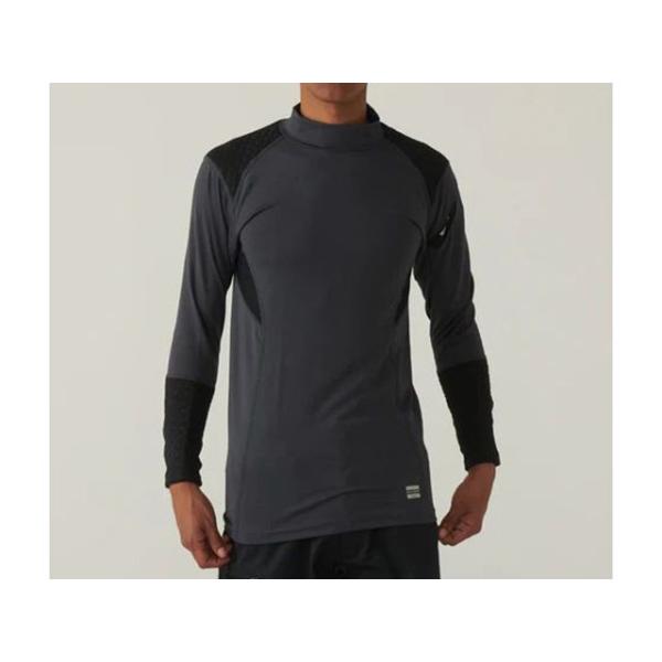 TSデザイン 8025 スペースシールドウォームロングスリーブ（チャコールグレー） サイズ L TS...