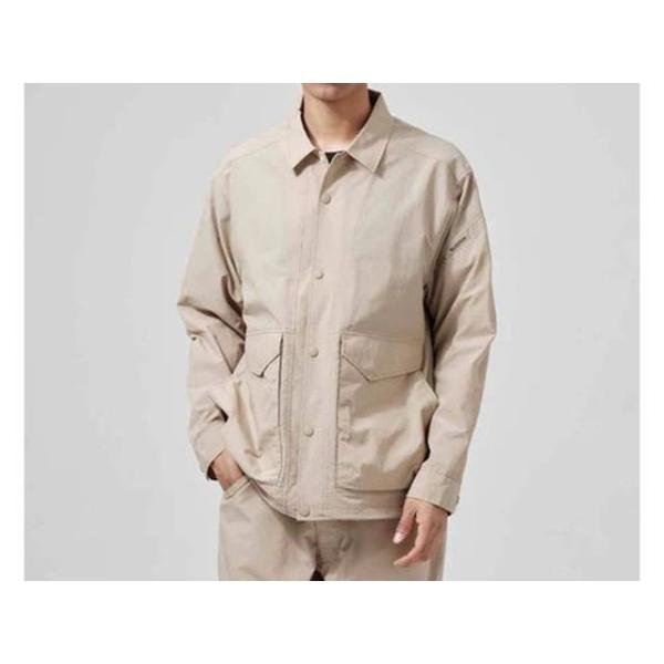 TSデザイン 4607 TS4Dナイロンドッツコーチジャケット（ベージュ） サイズ M TS DES...